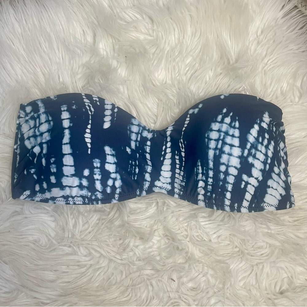 Tye Die Bar III Padded Cute Bikini Top